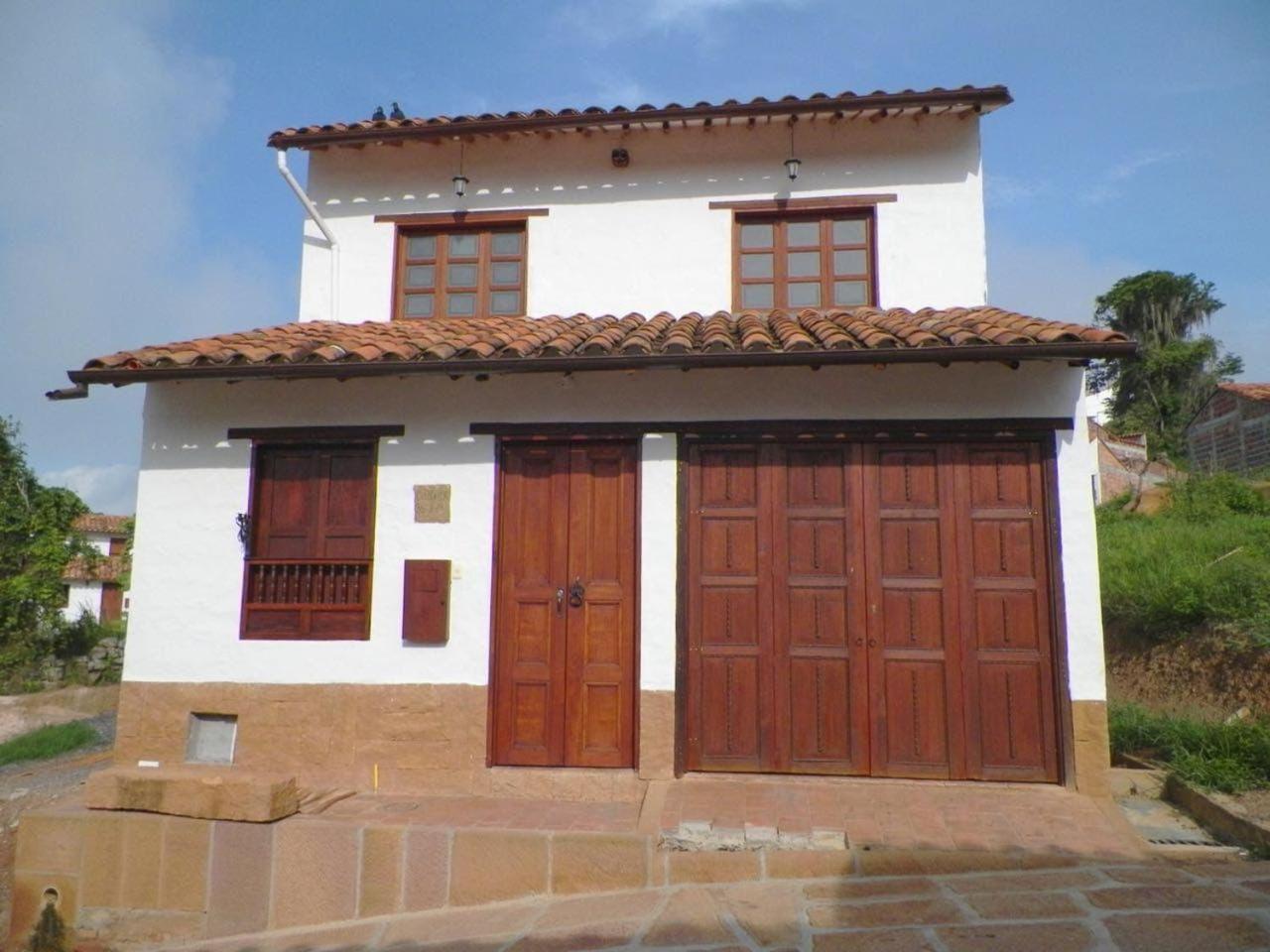 La Casa Del Toche Barichara Hotel Exterior foto